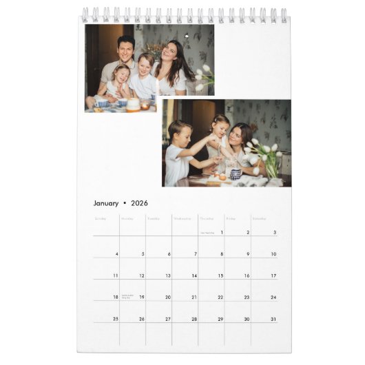 Familienkalender | 2 FOTO Kalender (Jan 2026)