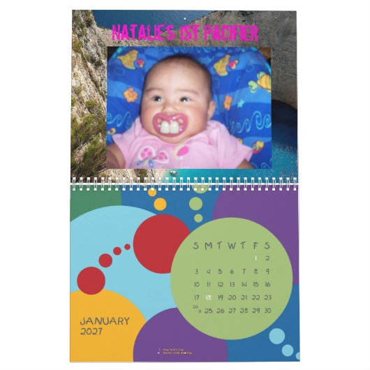 Familienkalender Kalender (Jan 2027)