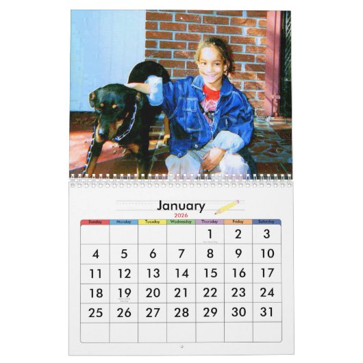 Familienkalender Kalender (Jan 2026)