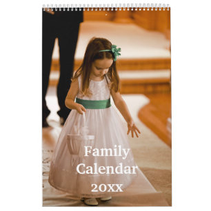Familienkalender mit süßen Fotos Kalender