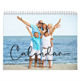 Familienkalender, Modernes Foto Kalender