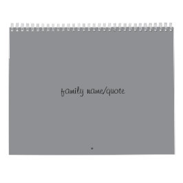 Familienkalender zum Anpassen Kalender