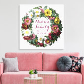 Familienkennzeichen Leinwanddruck (Insitu (Wohnzimmer))