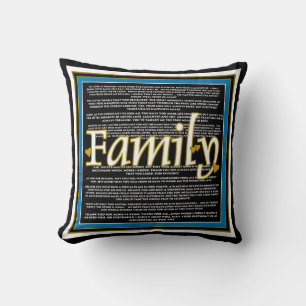 Familienkissen Kissen