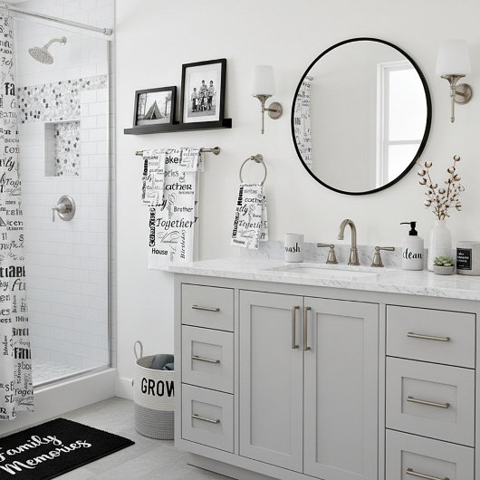 Familienkollektion Badhandtuch Set