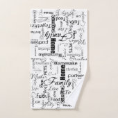 Familienkollektion Badhandtuch Set (Handtuch)