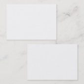 Familienkontaktkarte Telefonnummerkarte (Vorne/Hinten)