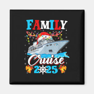 Familienkreuzfahrt 2025 Passende Familien-Weihnach Magnet