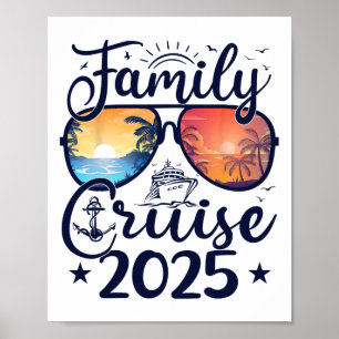 Familienkreuzfahrt 2025 Sommerferien passende Fami Poster