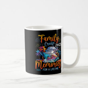 Familienkreuzfahrt 2025 T-Shirts Erstellen Erinner Kaffeetasse