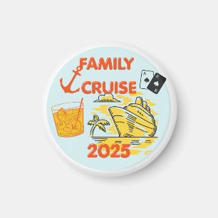 Familienkreuzfahrt 2025 Tür Magnet