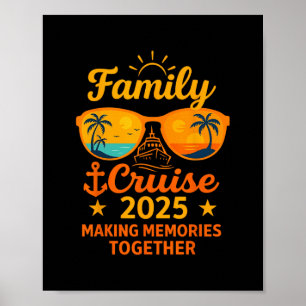 Familienkreuzfahrt 2025 Urlaubserinnerungen Sungle Poster