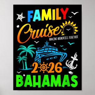Familienkreuzfahrt 2026 Bahamas Kreuzfahrt Zusamme Poster
