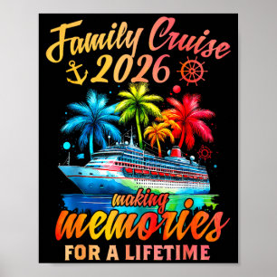 Familienkreuzfahrt 2026 Familien-Passende Kreuzfah Poster