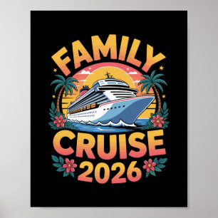 Familienkreuzfahrt 2026 Kreuzfahrt passende Urlaub Poster