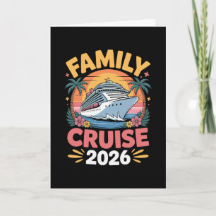 Familienkreuzfahrt 2026 Lustige Kreuzfahrt Karte