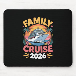 Familienkreuzfahrt 2026 Lustige Kreuzfahrt Mousepad