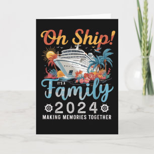 Familienkreuzfahrt 2026 Oh Schiff Lustiges Kreuzfa Karte
