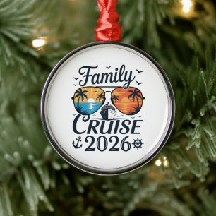 Familienkreuzfahrt 2026 Sommerferien Ornament Aus Metall