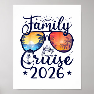 Familienkreuzfahrt 2026 Sommerferien passende Fami Poster