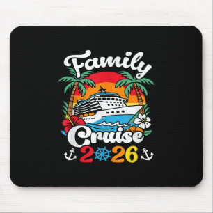 Familienkreuzfahrt 2026 Urlaub Sonnenuntergang Tro Mousepad