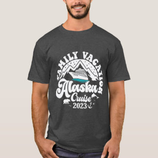 Familienkreuzfahrt alaska Übergröße T-Shirt