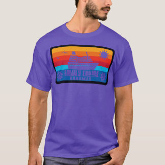 Familienkreuzfahrt Bahamas Vintage Retro Stil T-Shirt