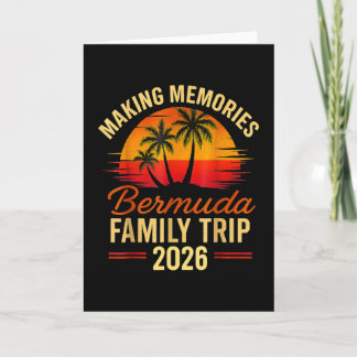 Familienkreuzfahrt Bermuda 2026 Sommer passende Fe Karte
