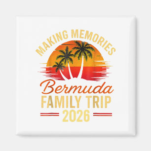 Familienkreuzfahrt Bermuda 2026 Sommer passende Fe Magnet