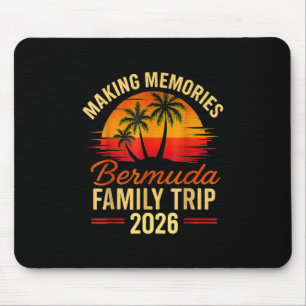 Familienkreuzfahrt Bermuda 2026 Sommer passende Fe Mousepad