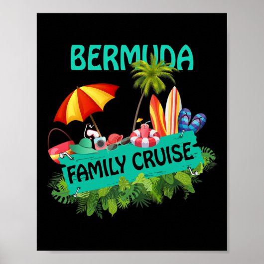 Familienkreuzfahrt Bermuda  Poster (Vorne)