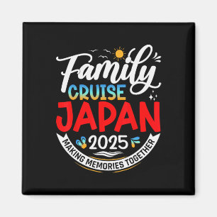 Familienkreuzfahrt Japan 2025 passende Familienfer Magnet