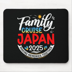 Familienkreuzfahrt Japan 2025 passende Familienfer Mousepad