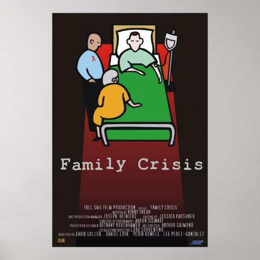 Familienkrise Poster (Vorne)
