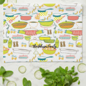 Familienküche Handtuch Personalisiert (Gefaltet)