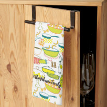 Familienküche Handtuch Personalisiert