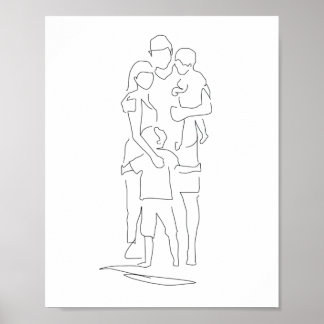 Familienkunst, Familienkunst, Familiendruck, Gif Poster