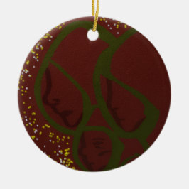 Familienkunst Keramik Ornament