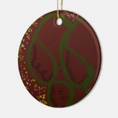Familienkunst Keramik Ornament (Links)