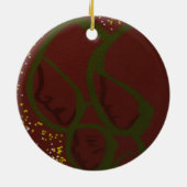Familienkunst Keramik Ornament (Hinten)