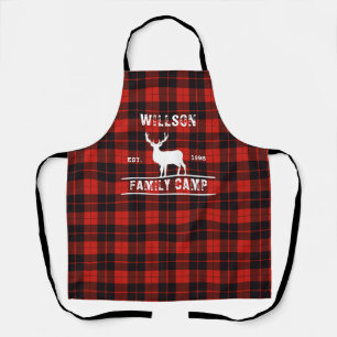 Familienlager Cunningham Scottish Tartan schwarz r Schürze