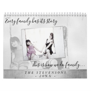 Familienleben Silver Year in Pictures 12 Foto Kalender