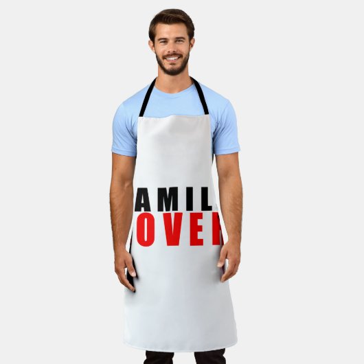 Familienliebhaber Schürze (Getragen)