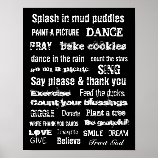 Familienmauer hängt poster (Vorne)