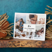 Familienmehrfache FotoCollage etabliert White Fotoplatte (Seite)