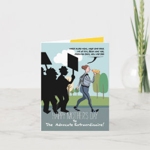 "Familienmeister: Glücklicher Muttertag! Dankeskarte