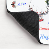 Familienmitglieder Mousepad (Ecke)