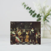Familienmusik Postkarte (Stehend Vorderseite)