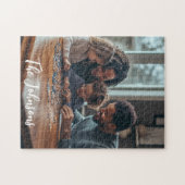Familiennacht Personalisiertes Foto Puzzle (Horizontal)
