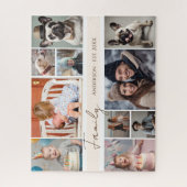 Familienname 10 Mehrere Foto Puzzle (Vertikal)